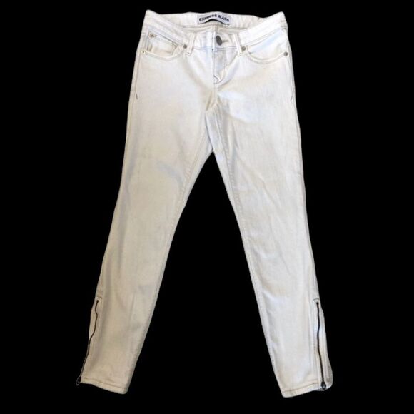 Express  White Jeans 0 - Picture 1 of 9